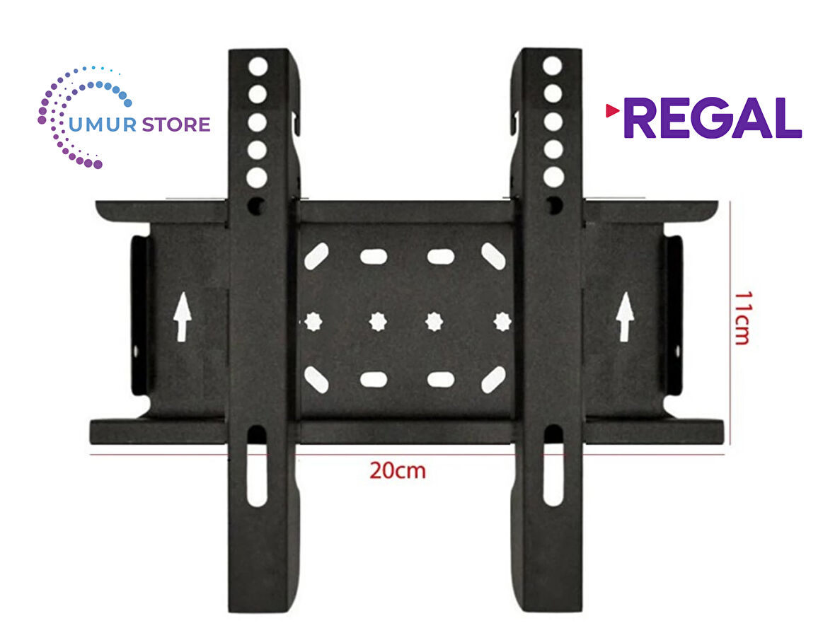 Regal 24NS900 24'' Uydu Alıcılı HD Ready 19”- 27” inç Lcd Led TV Sabit Askı Aparatı