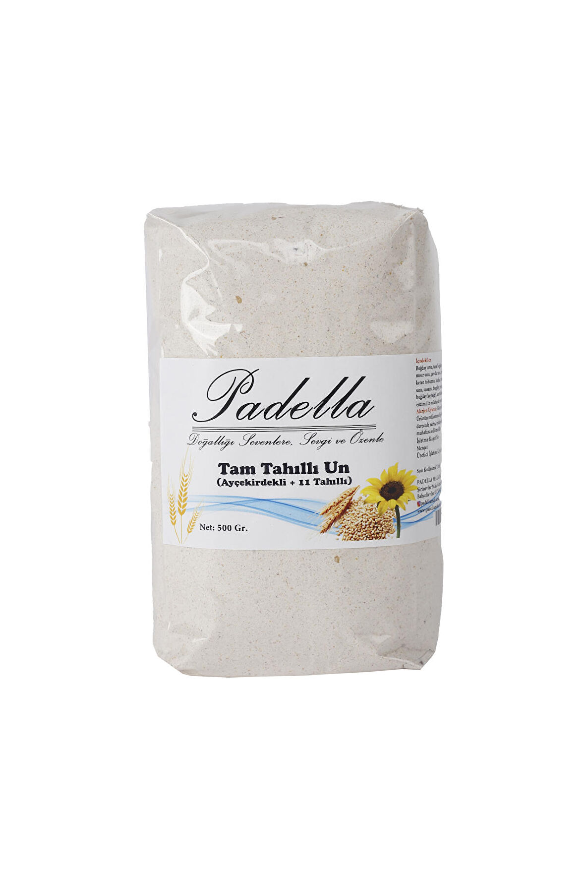 Tam Tahıllı Un (Ayçekirdekli + 11 Tahıllı)  500 Gr.