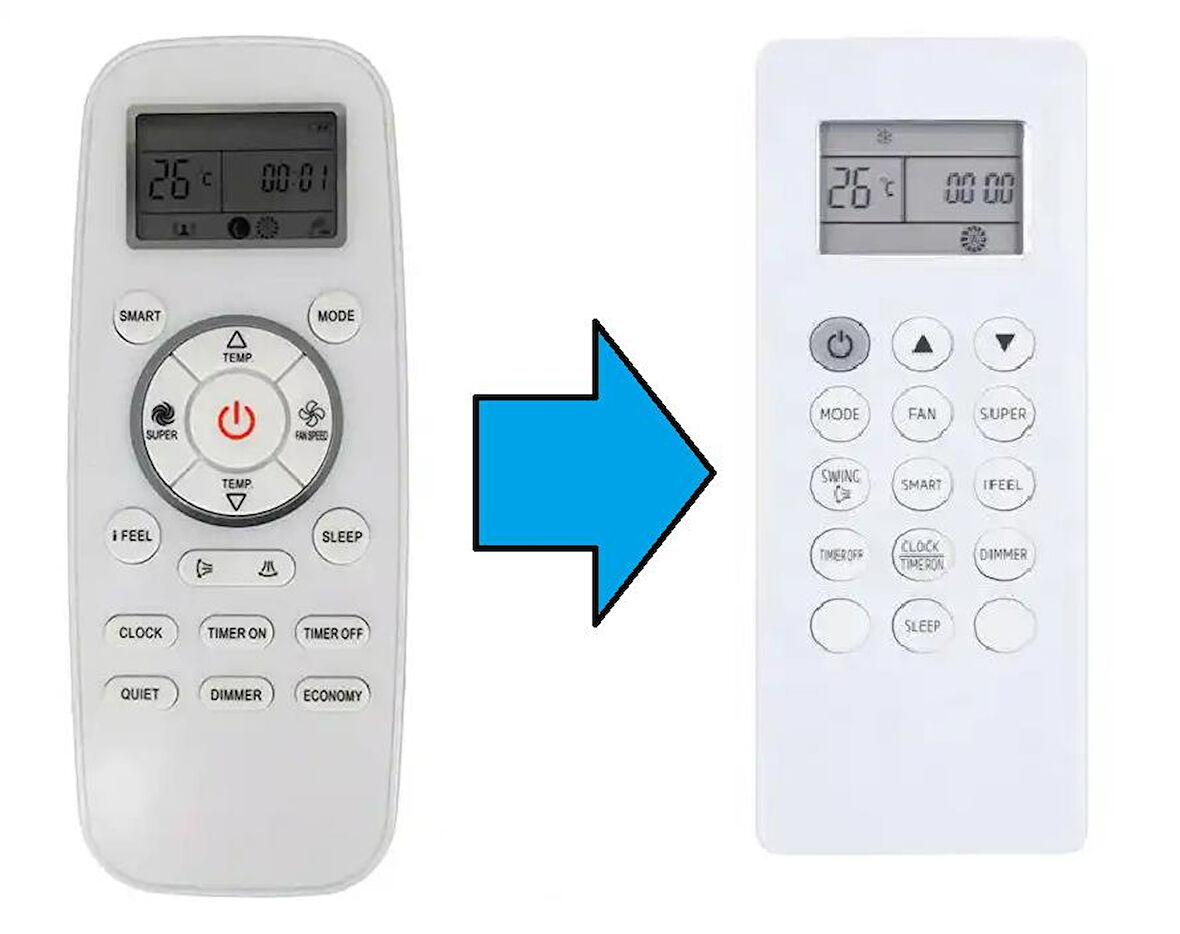 Ecotherma-Fjtherma Klima Kumandası