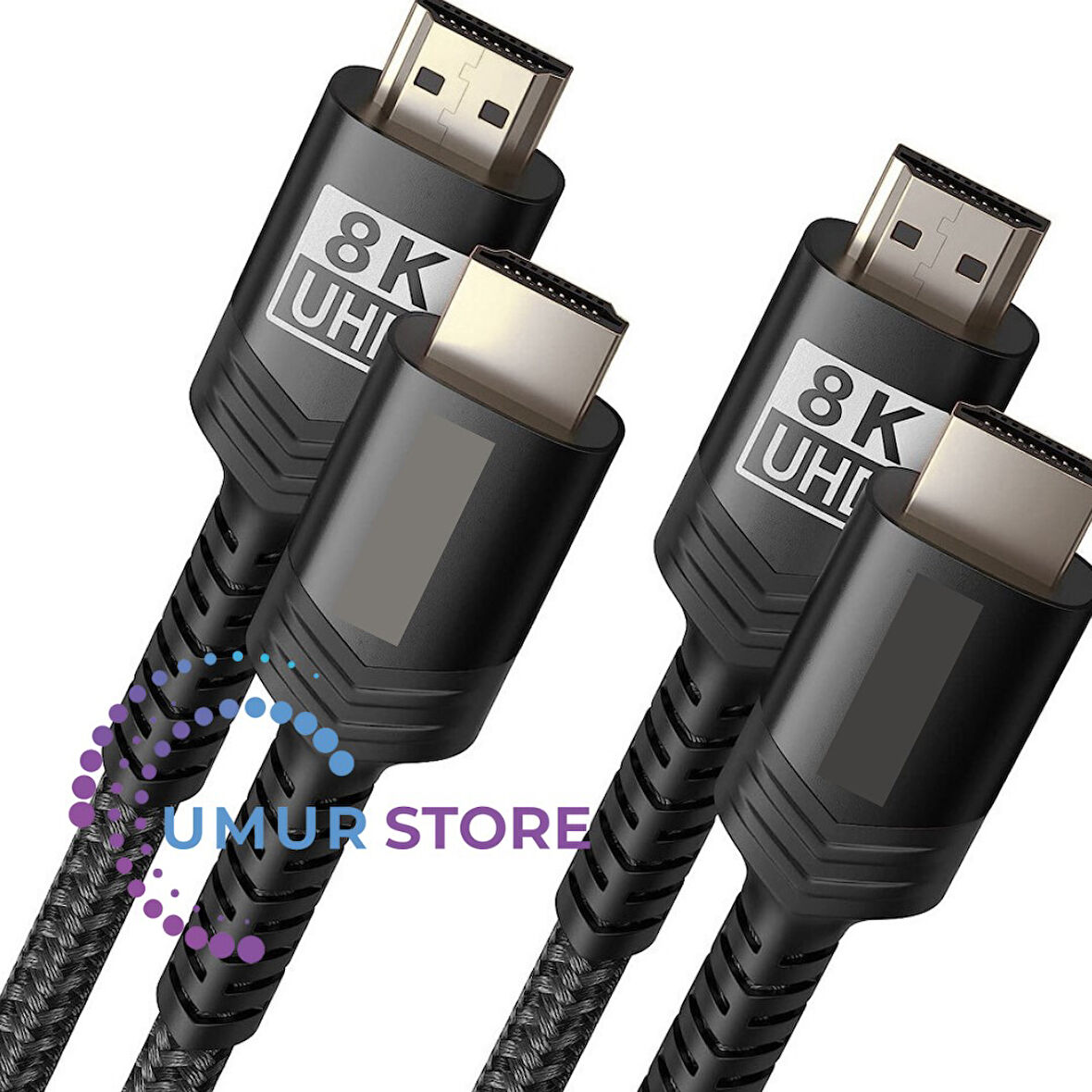 8k UHD Uzun HDMI Kablosu 48GBPS Yüksek Hızlı HDMI 2.1 Örgülü Oyuncu Kablo 4K 120Hz 144Hz 8k 60Hz Dinamik Hdr Dts:x 5 mt