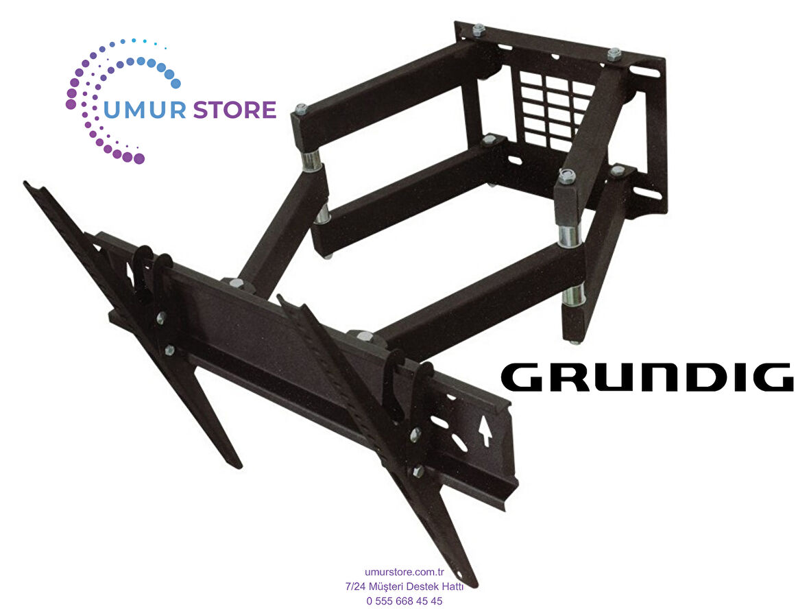 Grundig 65GHO9700 65” 4K UHD Google Smart OLED 39-65 inç Kilitli Hareketli Lcd Led Tv Duvar Askı Aparatı