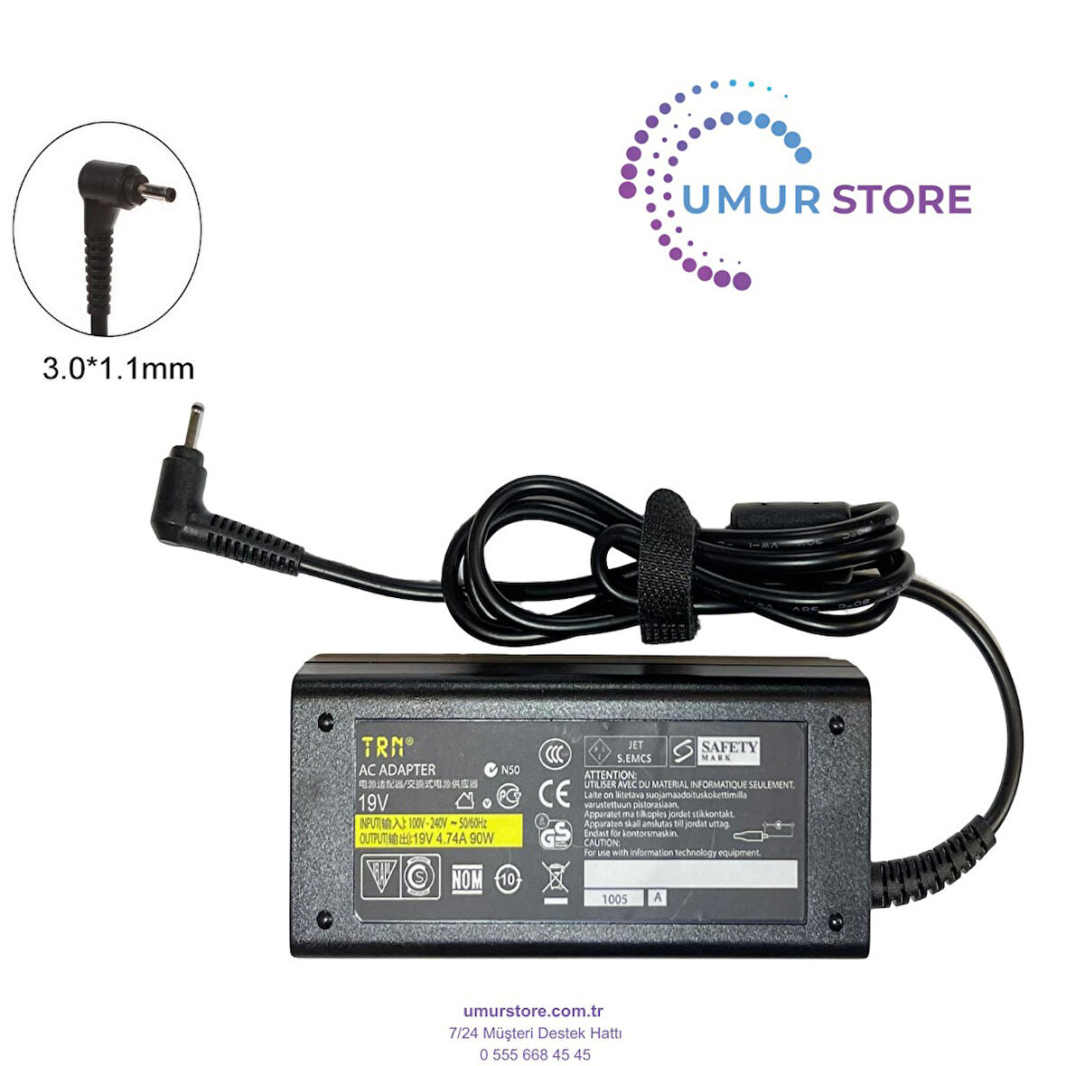 Liteon PA-1900-32 3.0x1.1 Notebook Adaptörü