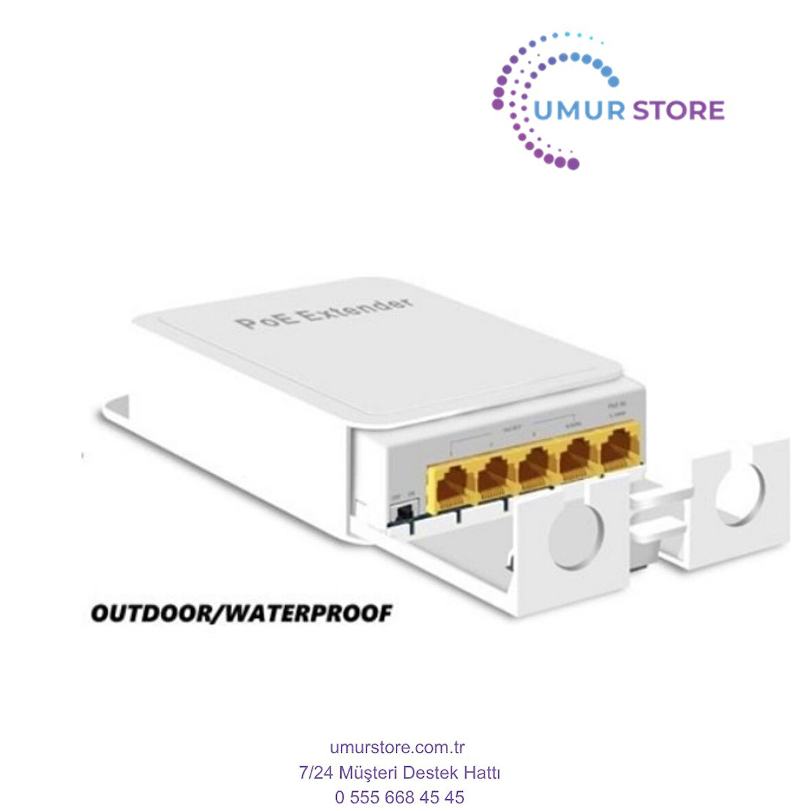 Poe Extender 1 Giriş 4 Çıkış