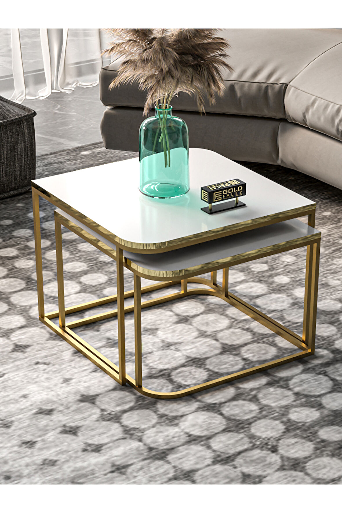 Orta Sehpa Tekli Damla Efes