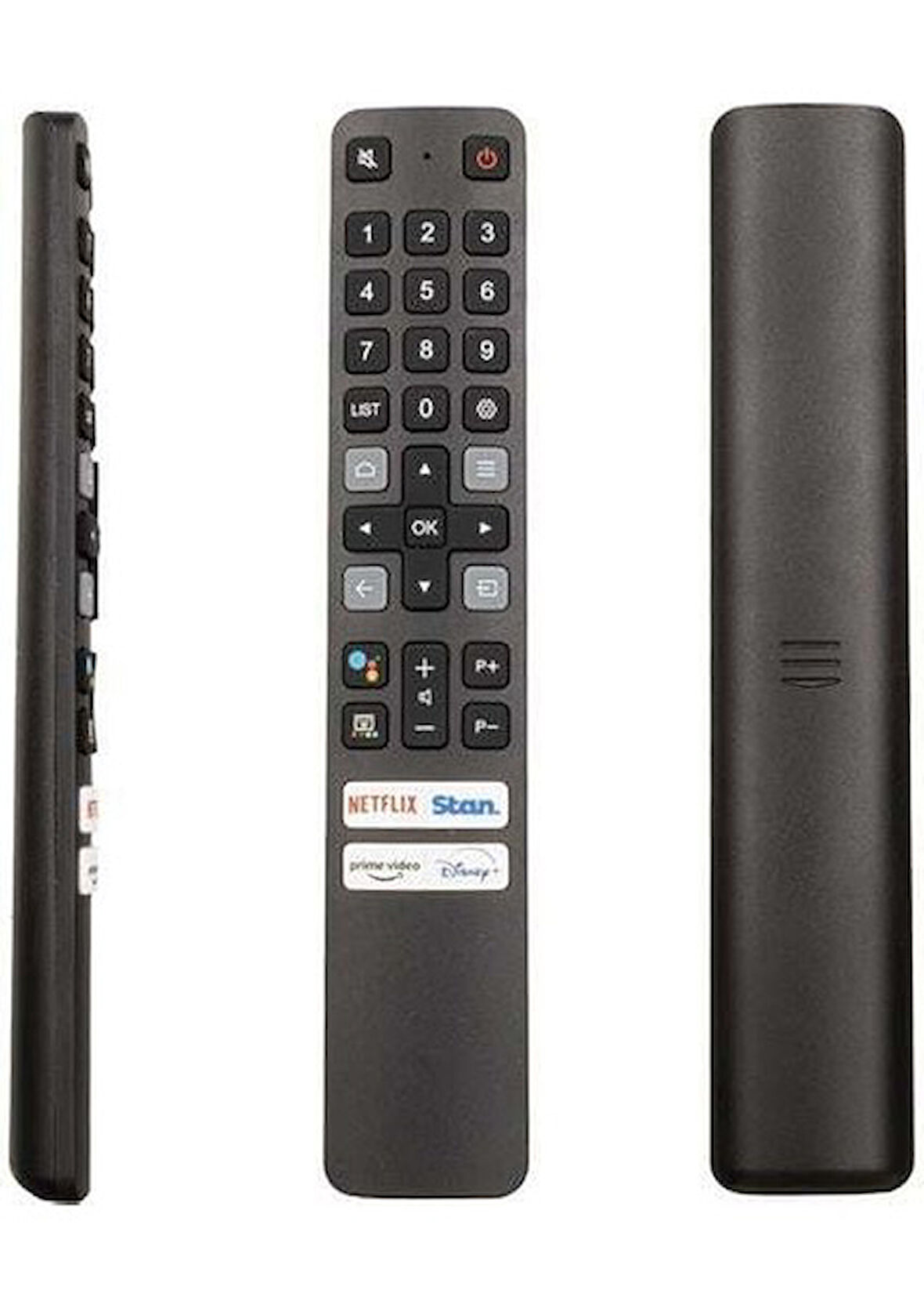 TCL Kl Tcl RC901V Far1 Netflıx-Stan.-Prıme Vıdeo-Dısney+ Tuşlu Ses Komutlu LCD LED Tv Kumanda