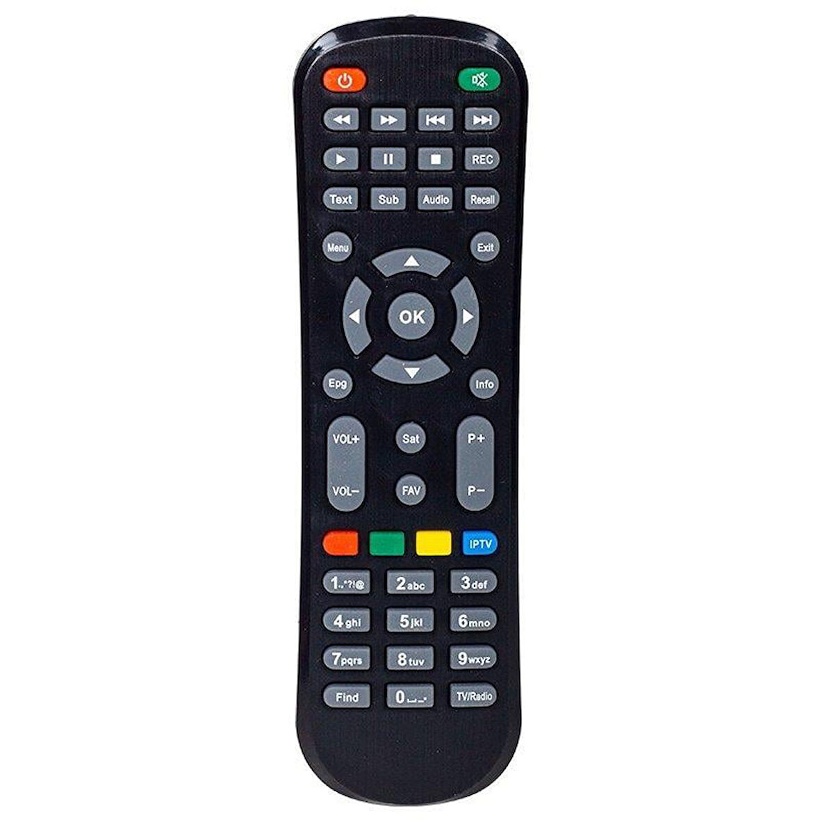 Hitech Full HD Uydu Alıcı Kumandası