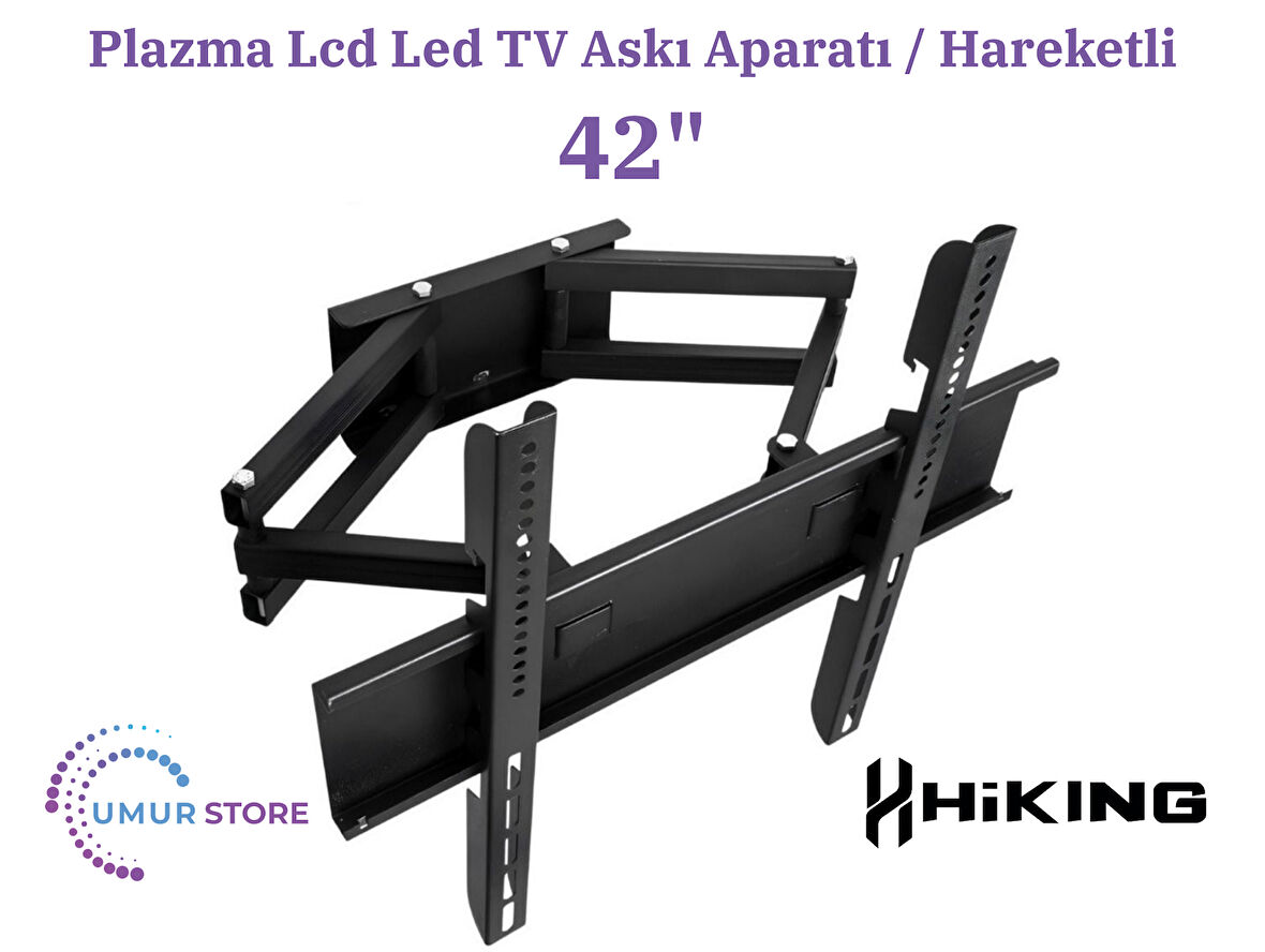 Hiking Wisdom Share 42HS24000 42" Full HD Smart Lcd Led TV Hareketli Duvar Askı Aparatı