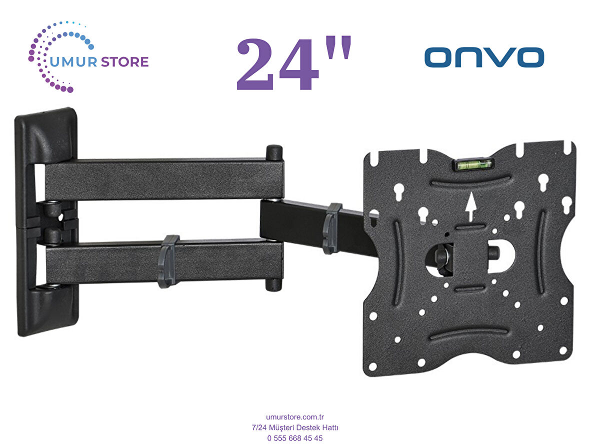 ONVO 24OV5001H 24 inç / 22”- 49” Lcd Led Televizyon Hareketli Duvar Askı Aparatı