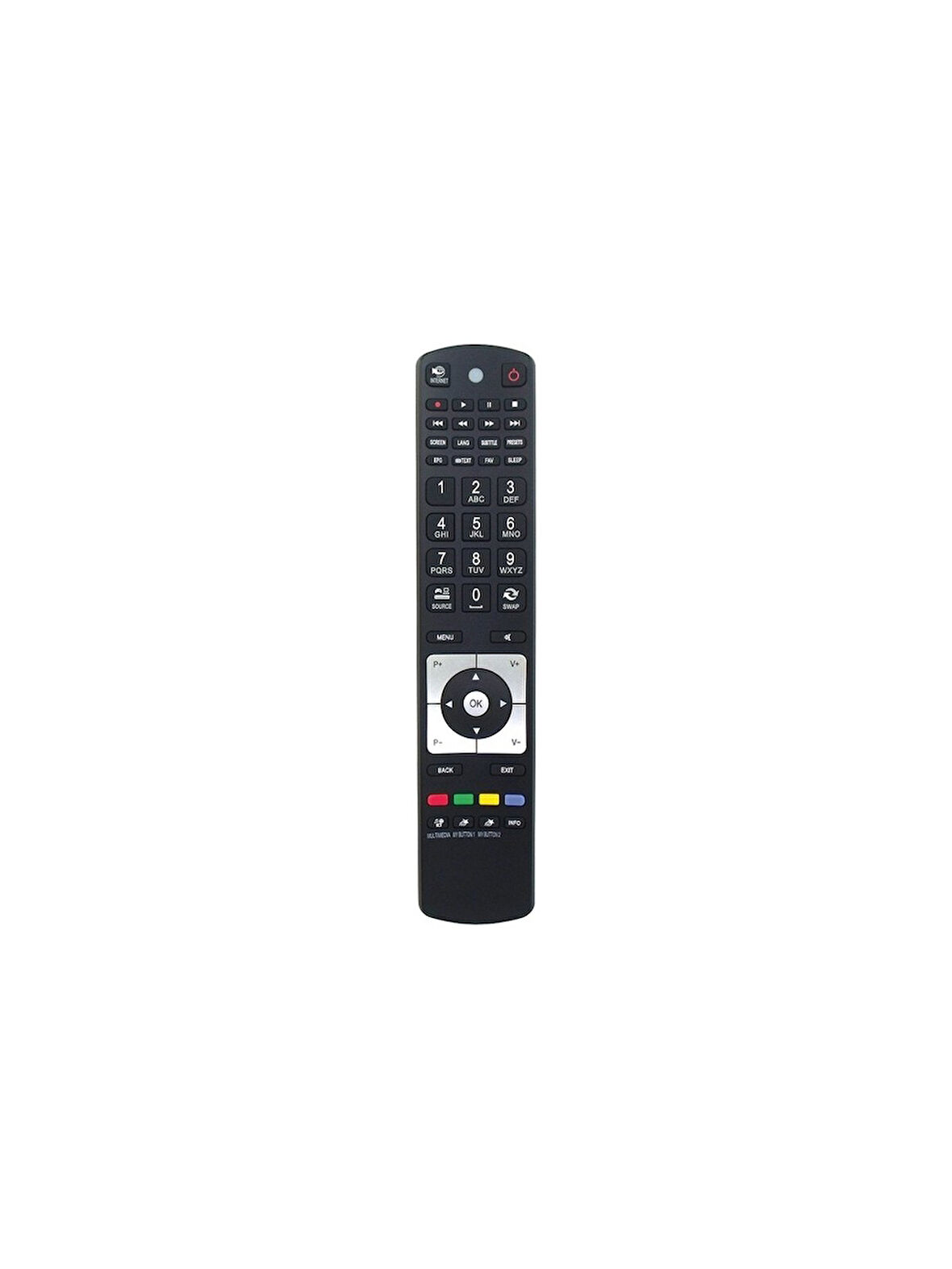 Vestel Satellıte Uydu Alıcılı 39Pf5025 Uyumlu Led Tv Kumandası