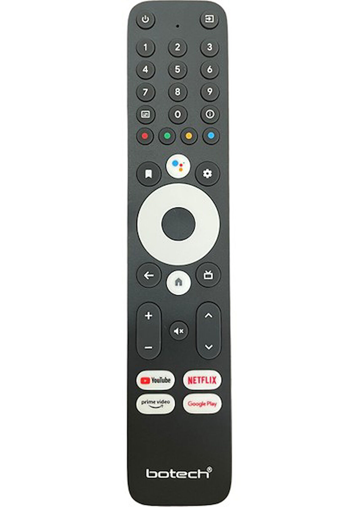 Botech Wzone 4K Android Tv Box Bluetooth' Lu Tuşlu Kumanda