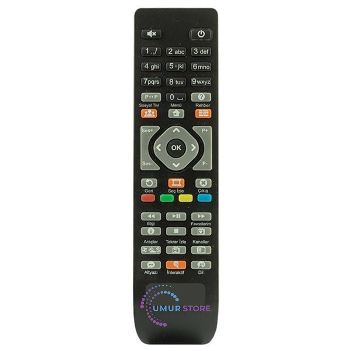 Tivibu HD Uydu Alıcı Kumandası