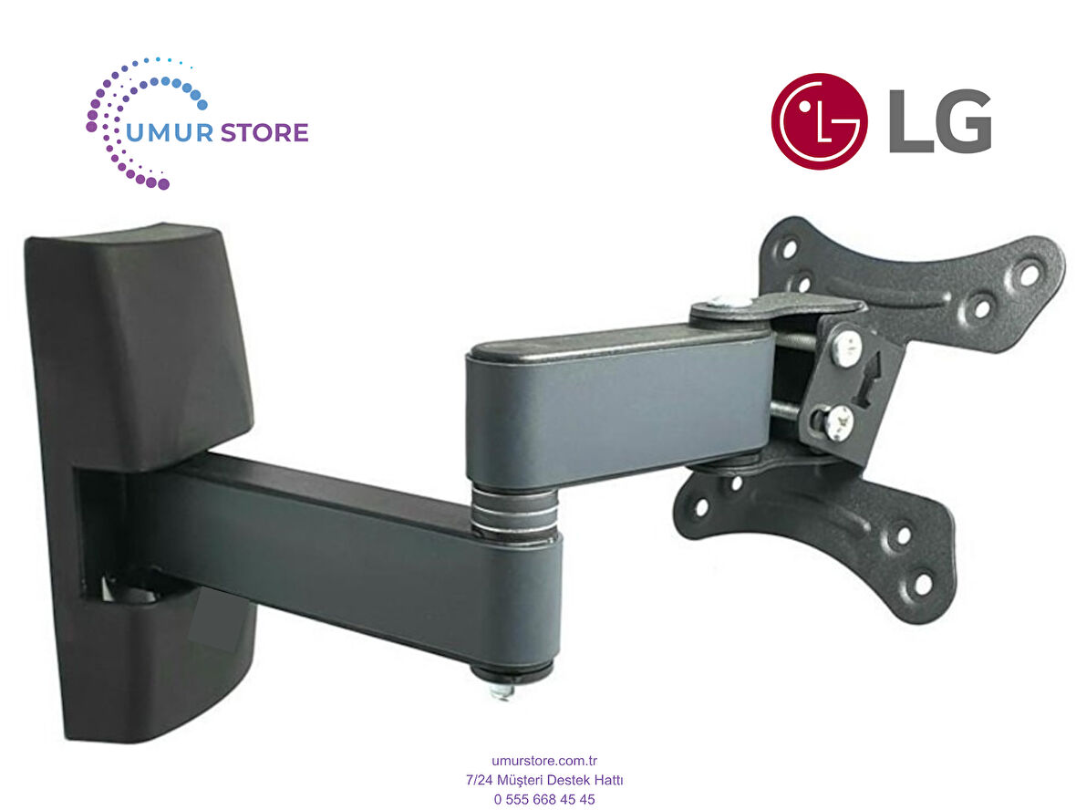 LG StanbyMe 2-27LX6TDGA 27" WebOS 70 Ekran Dokunmatik 14”- 28” Monitör Lcd Led TV Hareketli Askı Aparatı