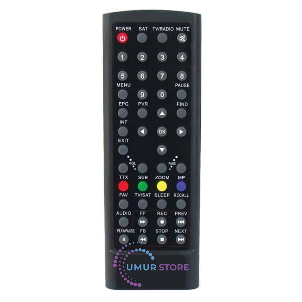 Kawai KW-6200 HD Uydu Alıcı Kumandası