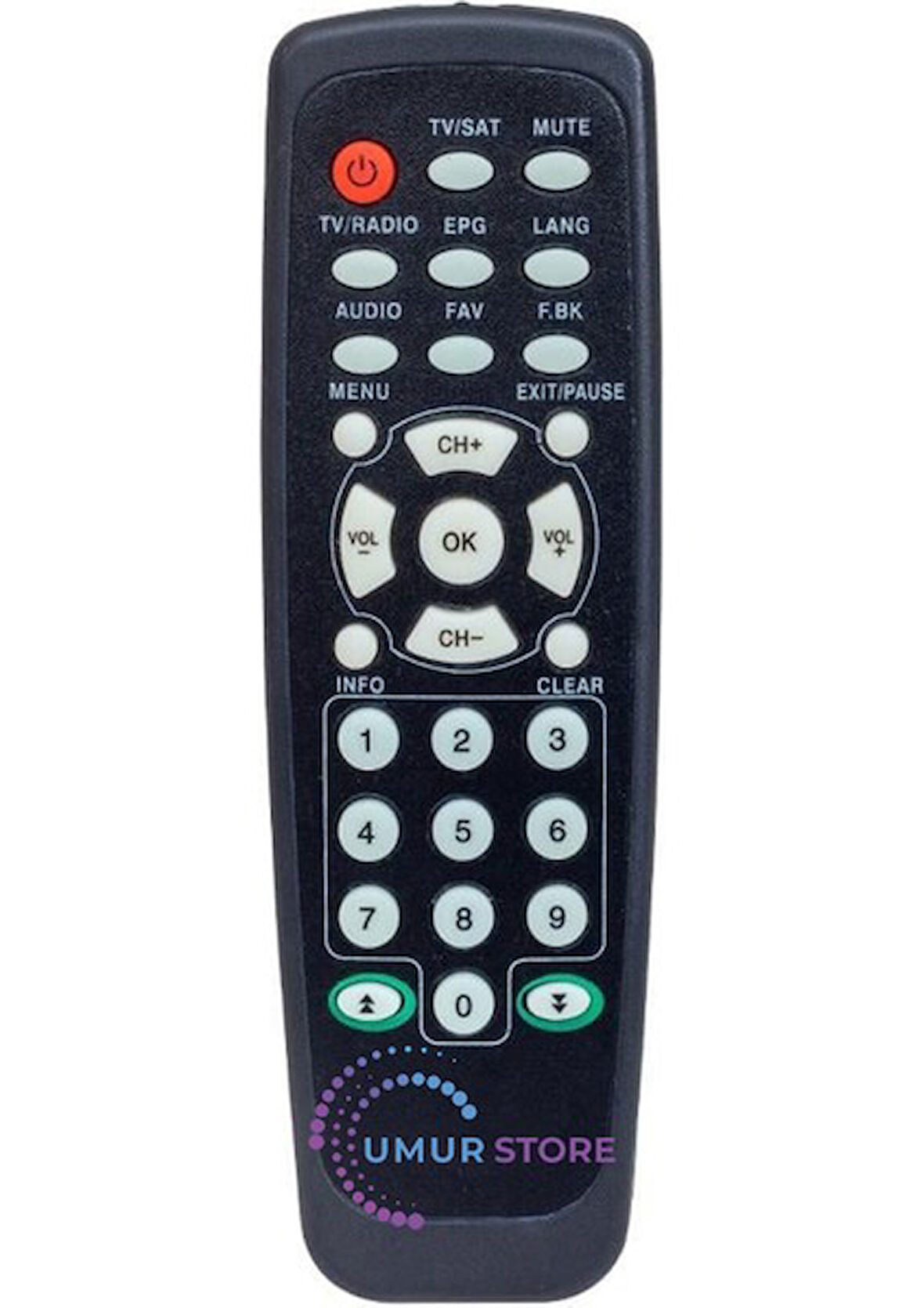 Korax Sd Uydu Alıcı Kumandası