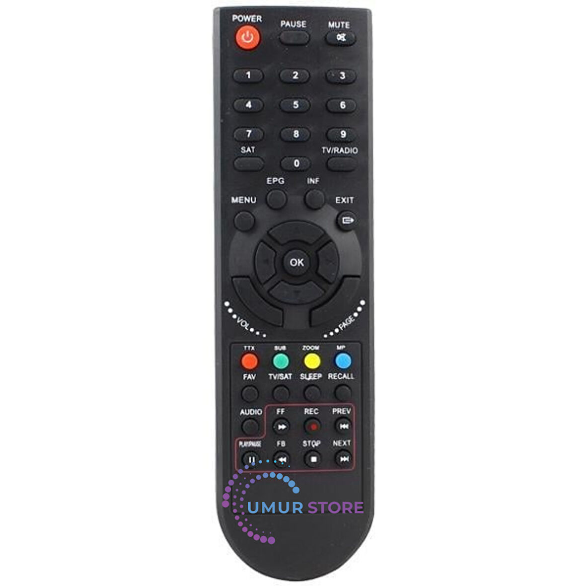 Skytech ST-8030 Uydu Alıcı Kumandası