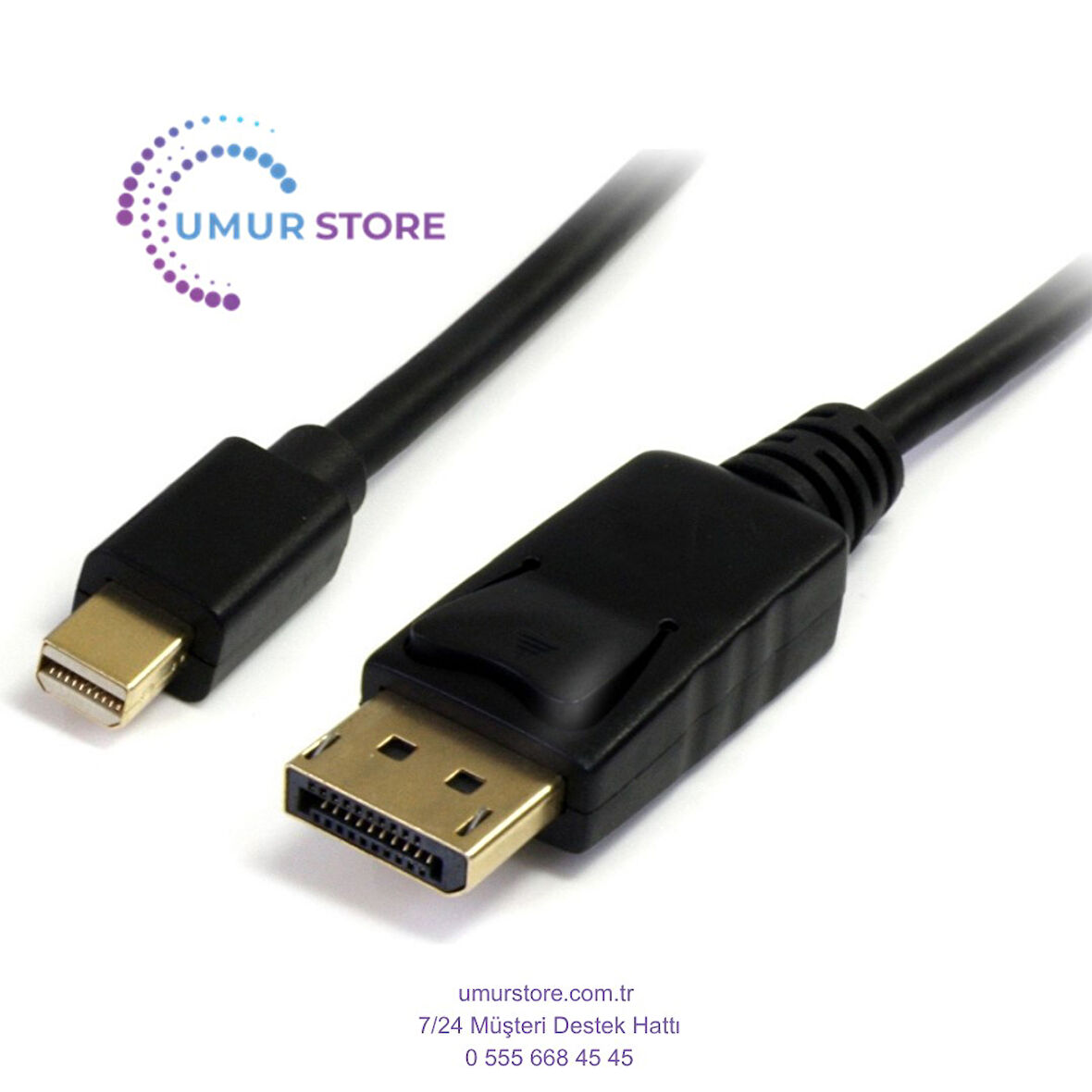 1.5 Metre Mini Display Port To Display Kablo Mini Dp Display