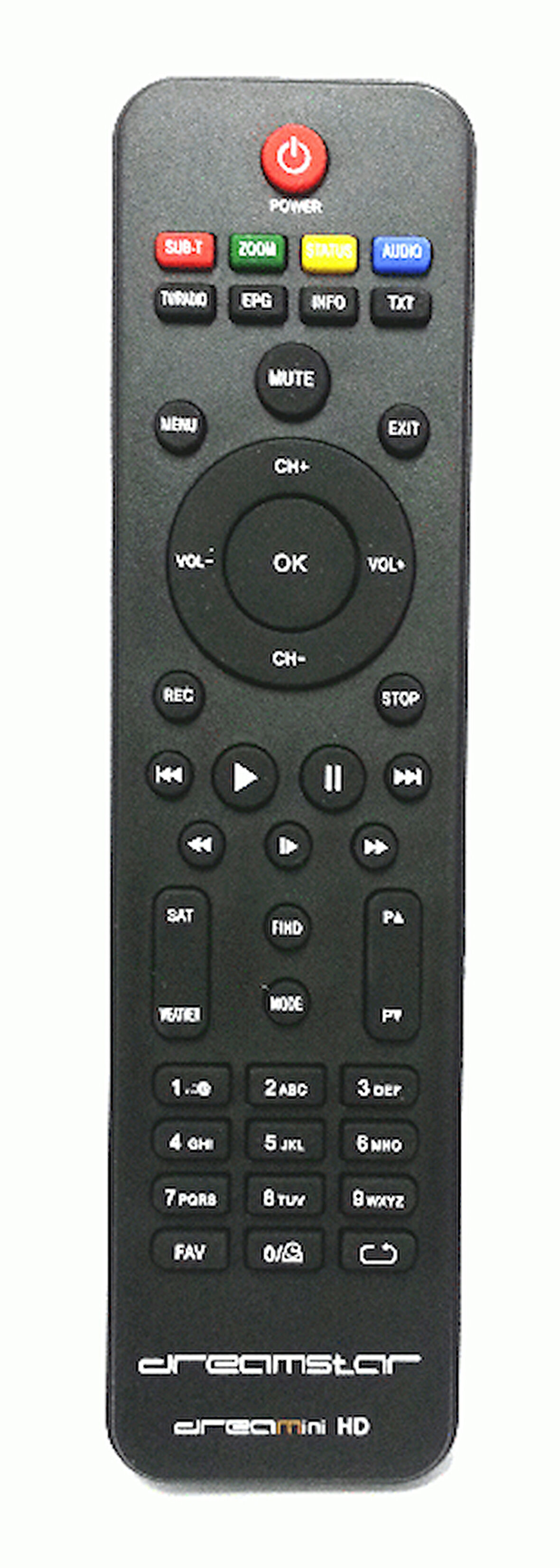 Dreamstar Mini HD Orjinal Kumanda