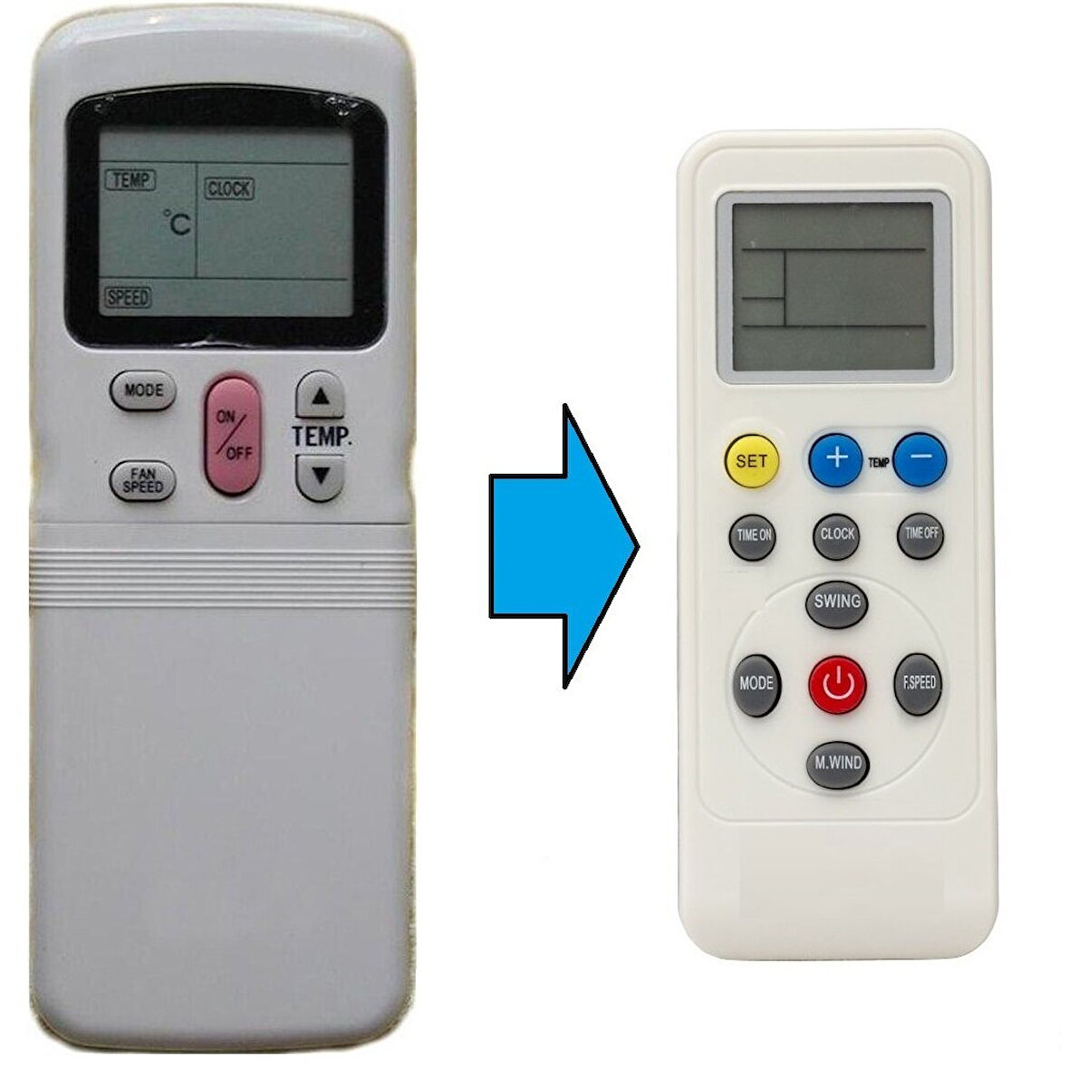 DİAMOND ELECTRİC Klima Kumandası – Eşdeğer