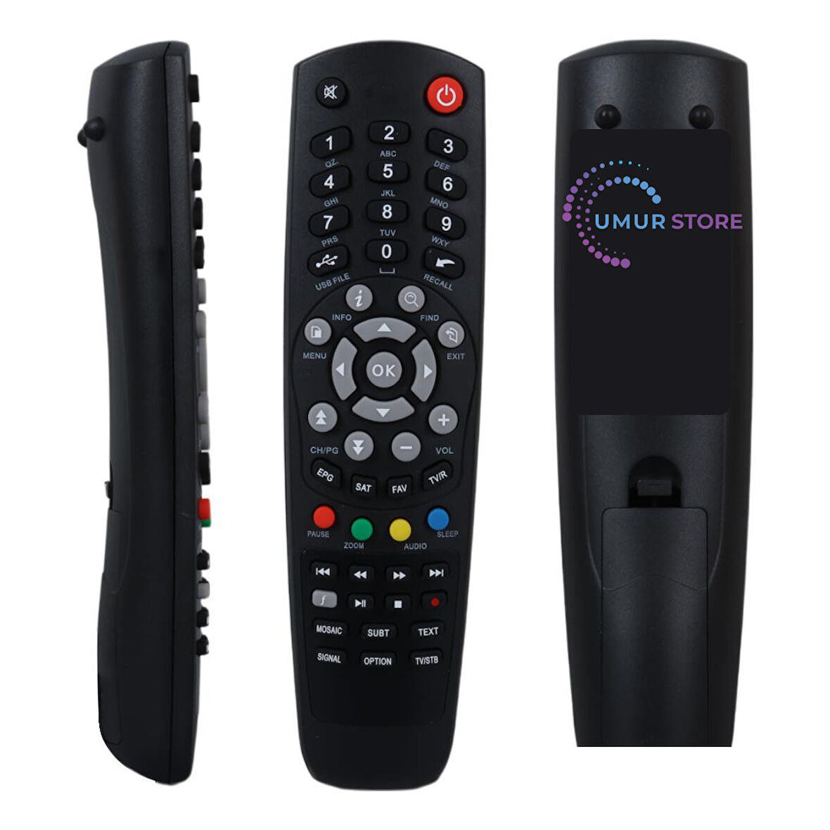 Sunny AT-14100 / AT-14200 / WR652-BRP1-AT HD PVR Uydu Alıcı Kumandası