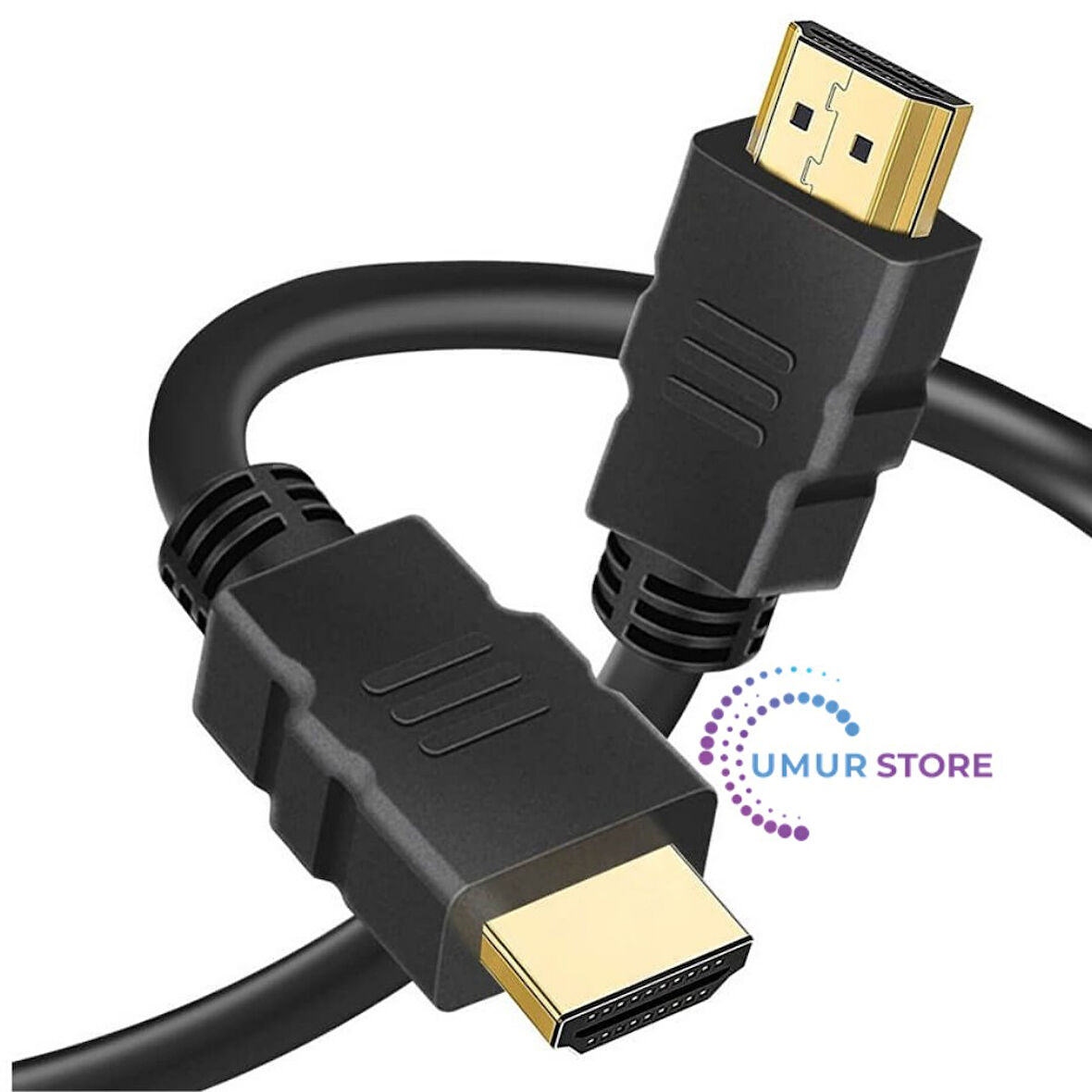 HDMI Kablo 4K 3D Ağ Destekli Altın Uçlu 4K 60Hz 18G Bps Ultra Hd 4K Ethernet HDMI Kablosu - 1.8 mt