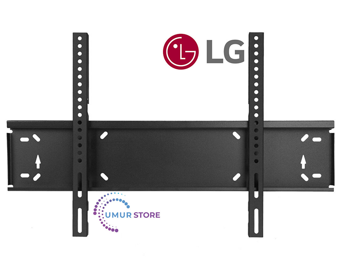 LG 65QNED86T 65” 4K Smart AI Sihirli Kumanda HDR10 webOS24 QNED 40”- 85” inç Lcd Led Tv Sabit Duvar Askı Aparatı