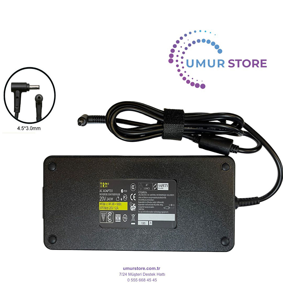 Gigabyte Aorus 16X 2024 Laptop Adaptörü