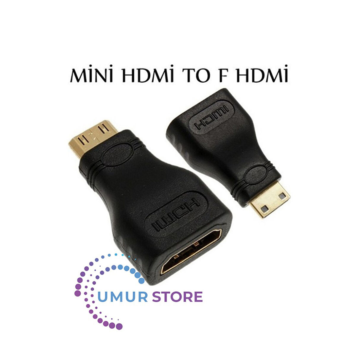 Mini Hdmi To F Hdmi Dönüştürücü