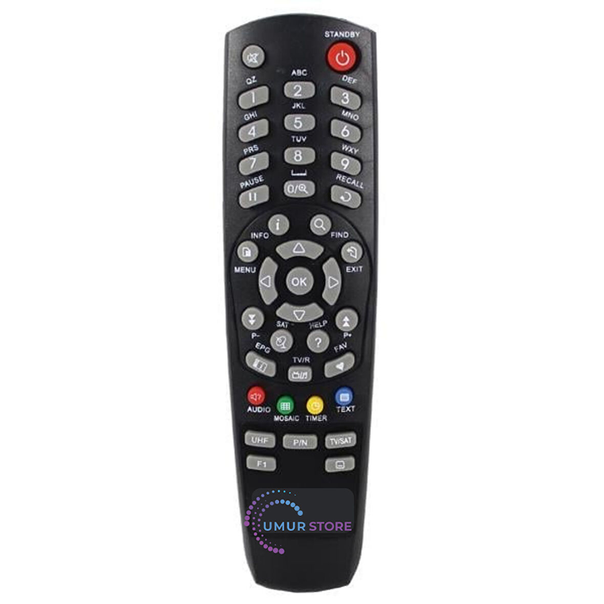 Uyumlu Besttel BQ-5200 Plus Uydu Alıcı Kumandası