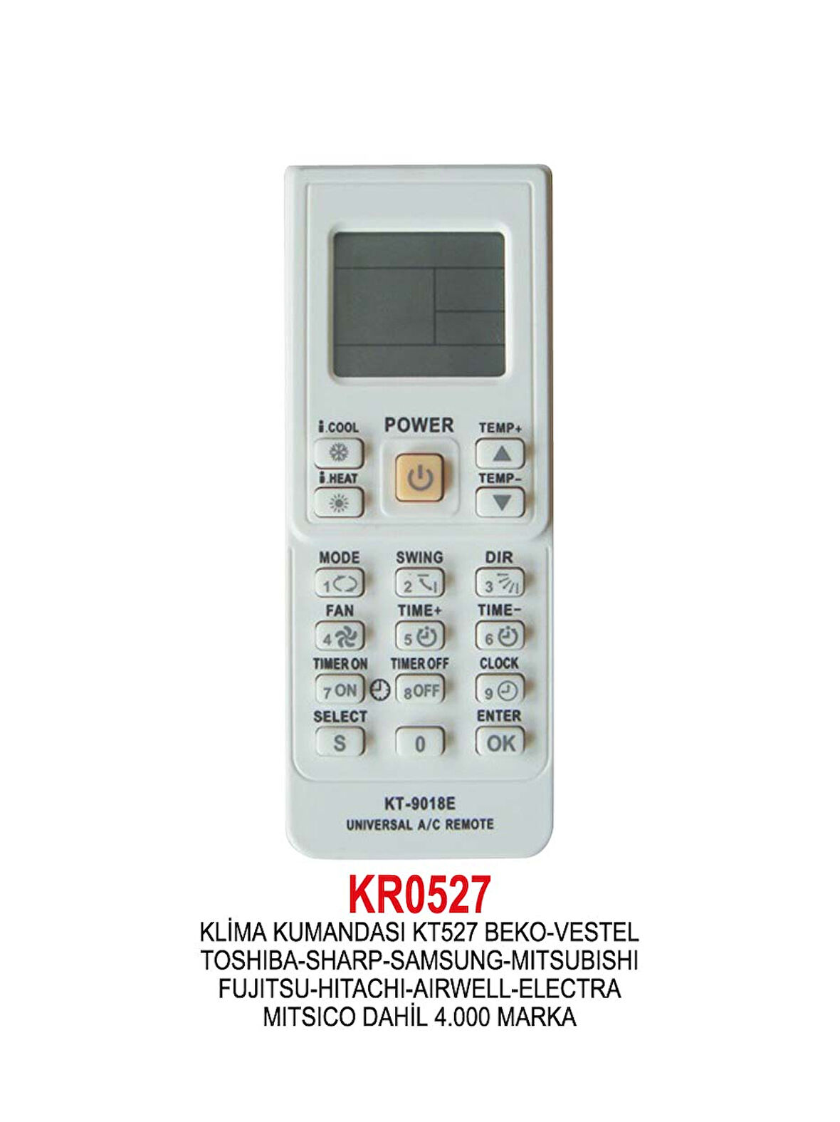 MITSICO KLİMA KUMANDASI