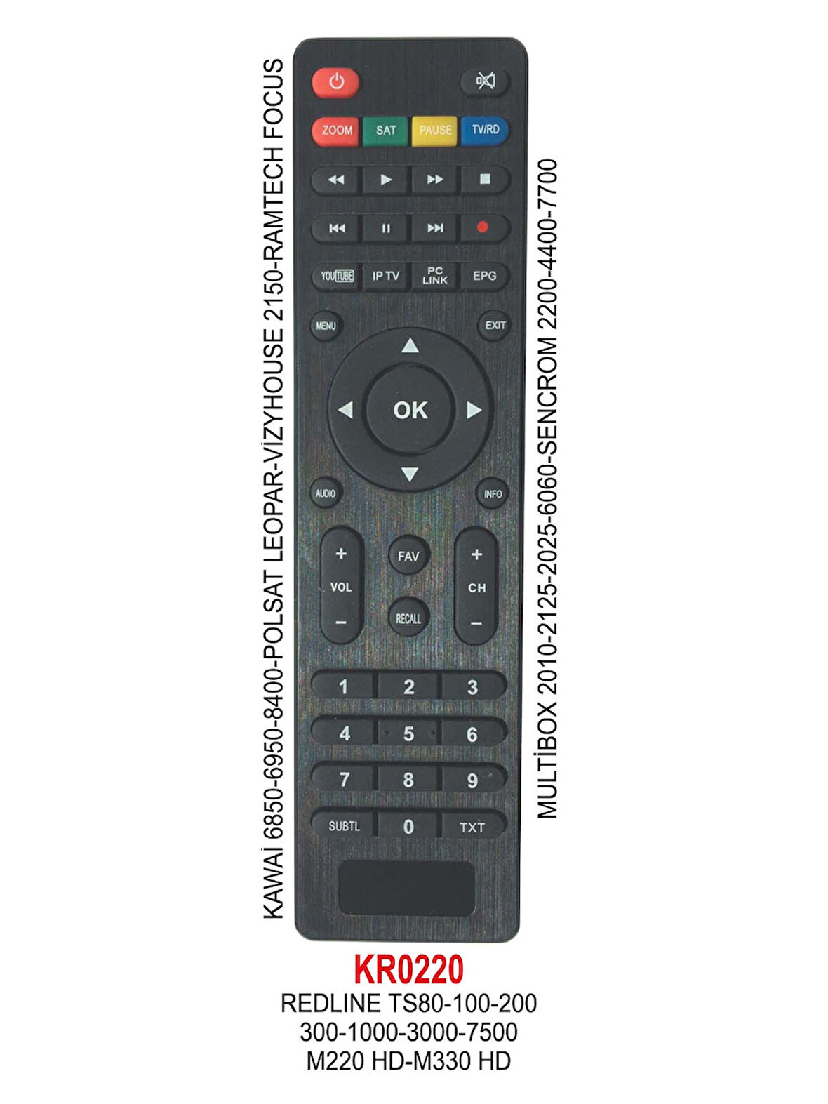 REDLINE TS80-100-200-300-1000-3000-7500 UYDU KUMANDA