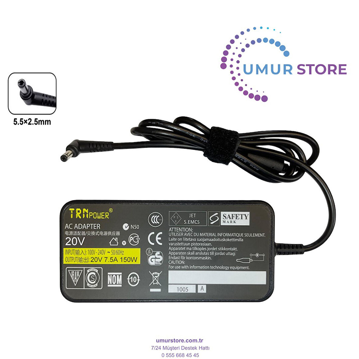 Gigabyte G7 MF Laptop Adaptörü