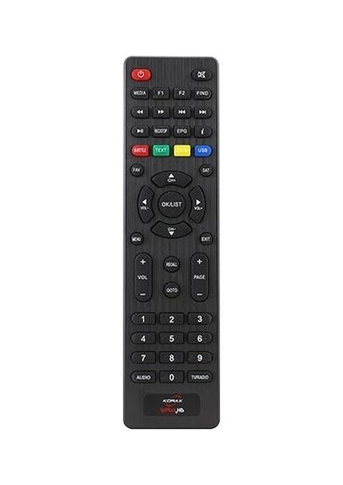 Korax Ip Plus Hd Uydu Alıcı Kumandası