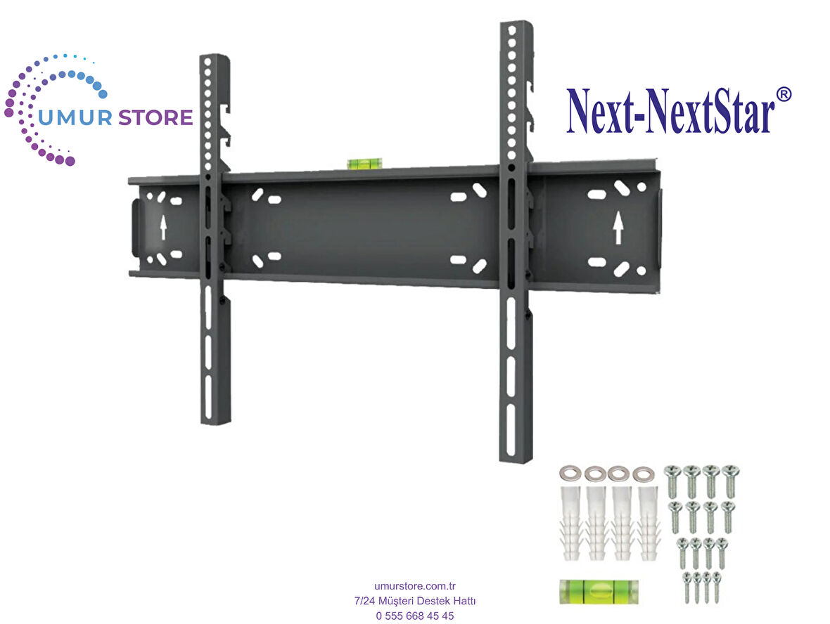 Next Ye-58020gfsg5 58” / 43”- 65” inç Lcd Led Televizyon Sabit Duvar Askı Aparatı