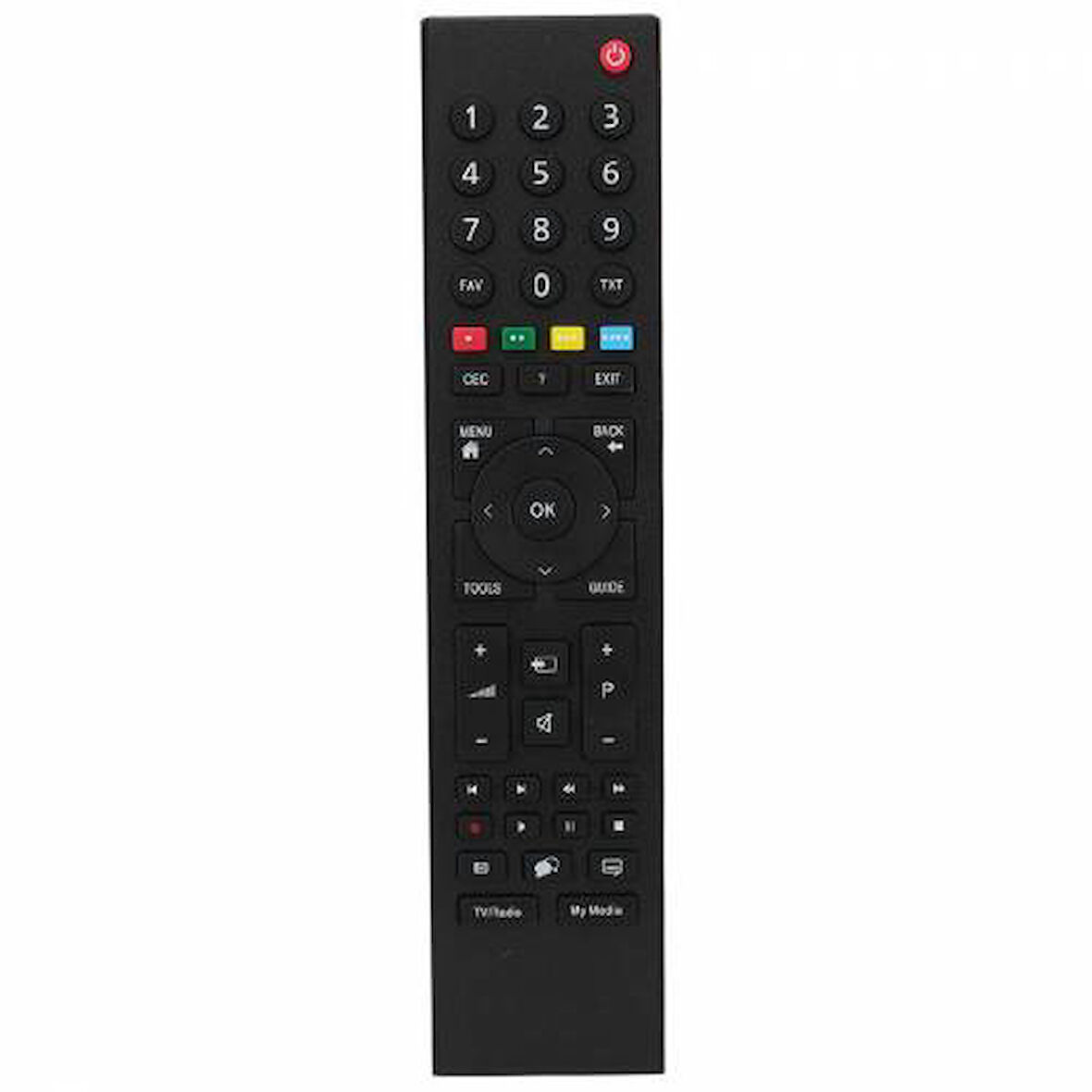 Altus AL-48L-5431-4B Led Tv Kumandası Media Tuşlu