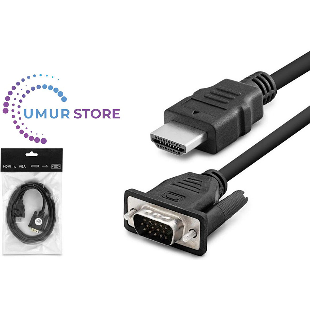 HDX7795 Hdmı To VGA Kablo 1.8mt