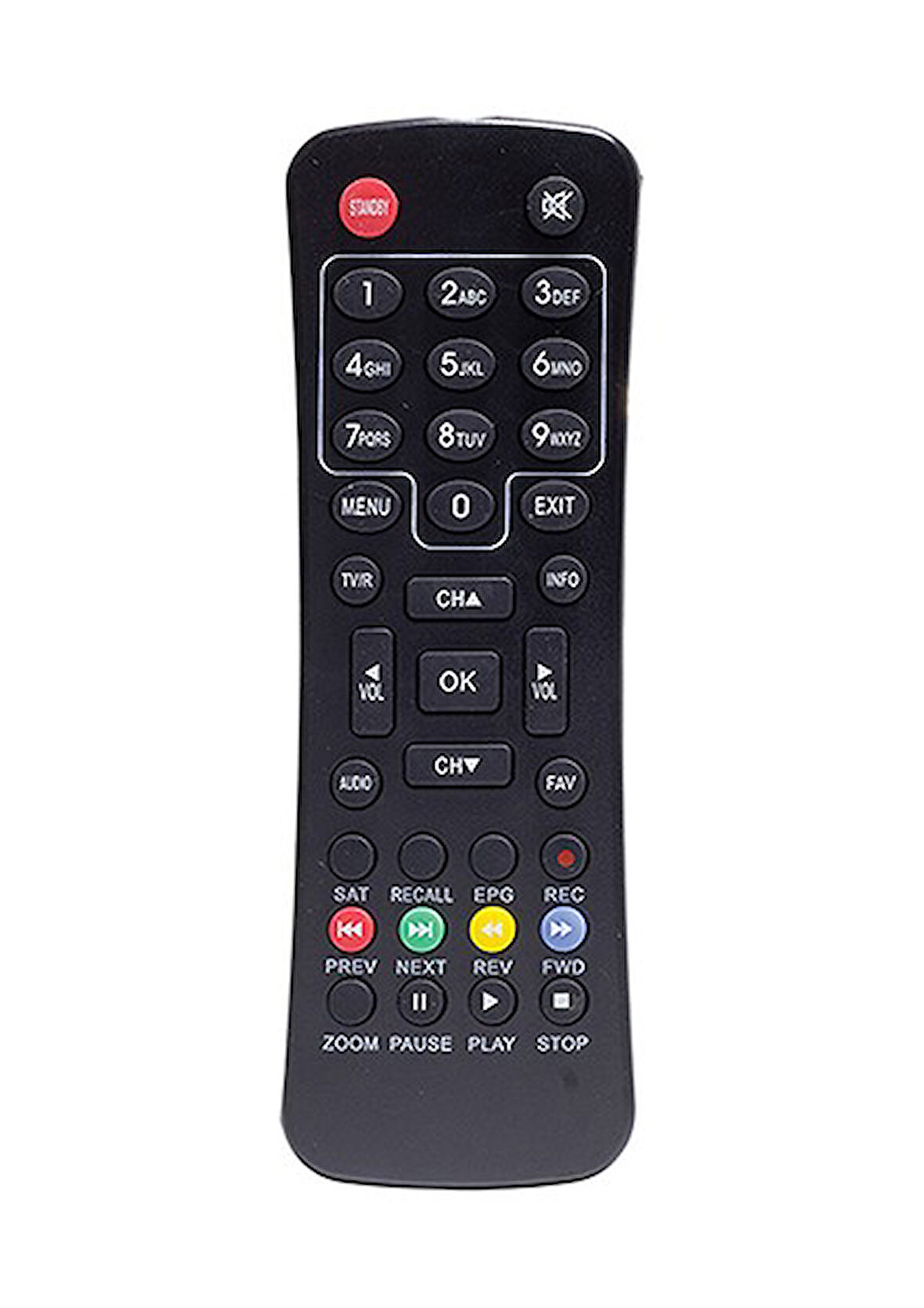 Amstrad 1171A Kayıtlı Uydu Alıcı Kumandası