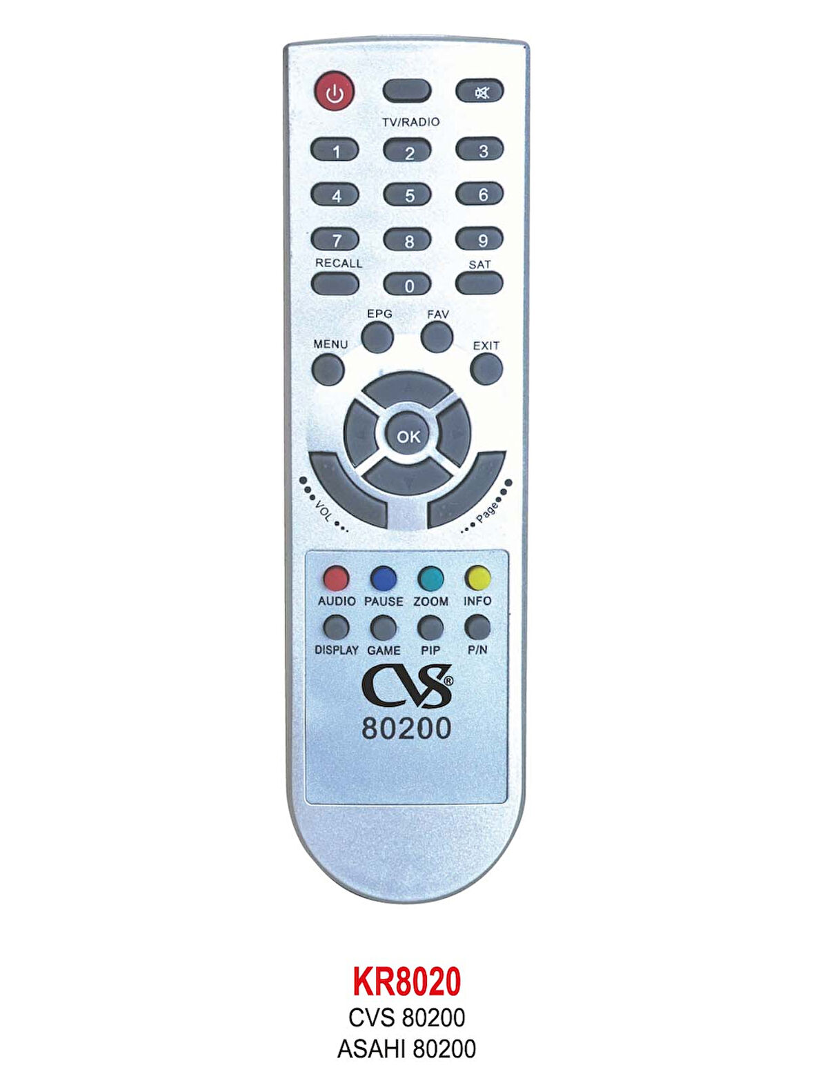 ASAHI 80200 UYDU KUMANDASI