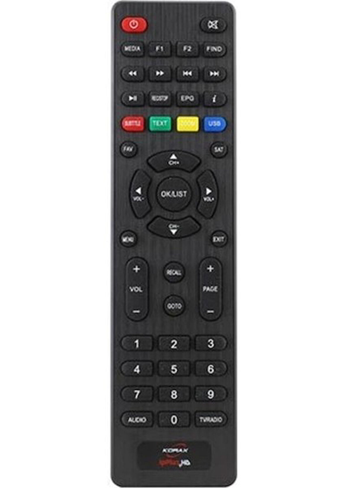 Korax Mini Box Uydu Alıcı Kumandası