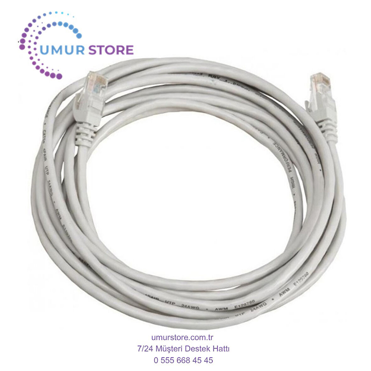 30 Metre Cat6 Ethernet Kablosu