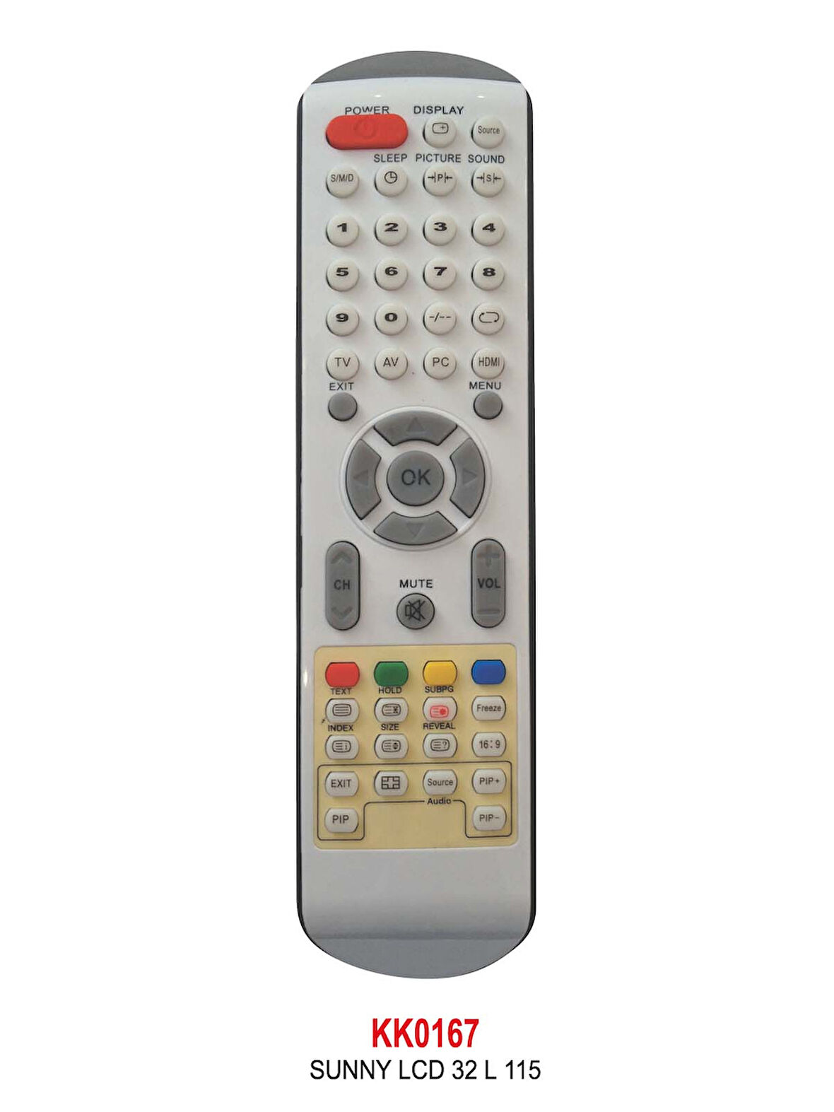 SUNNY LCD 32 L 115 KUMANDA
