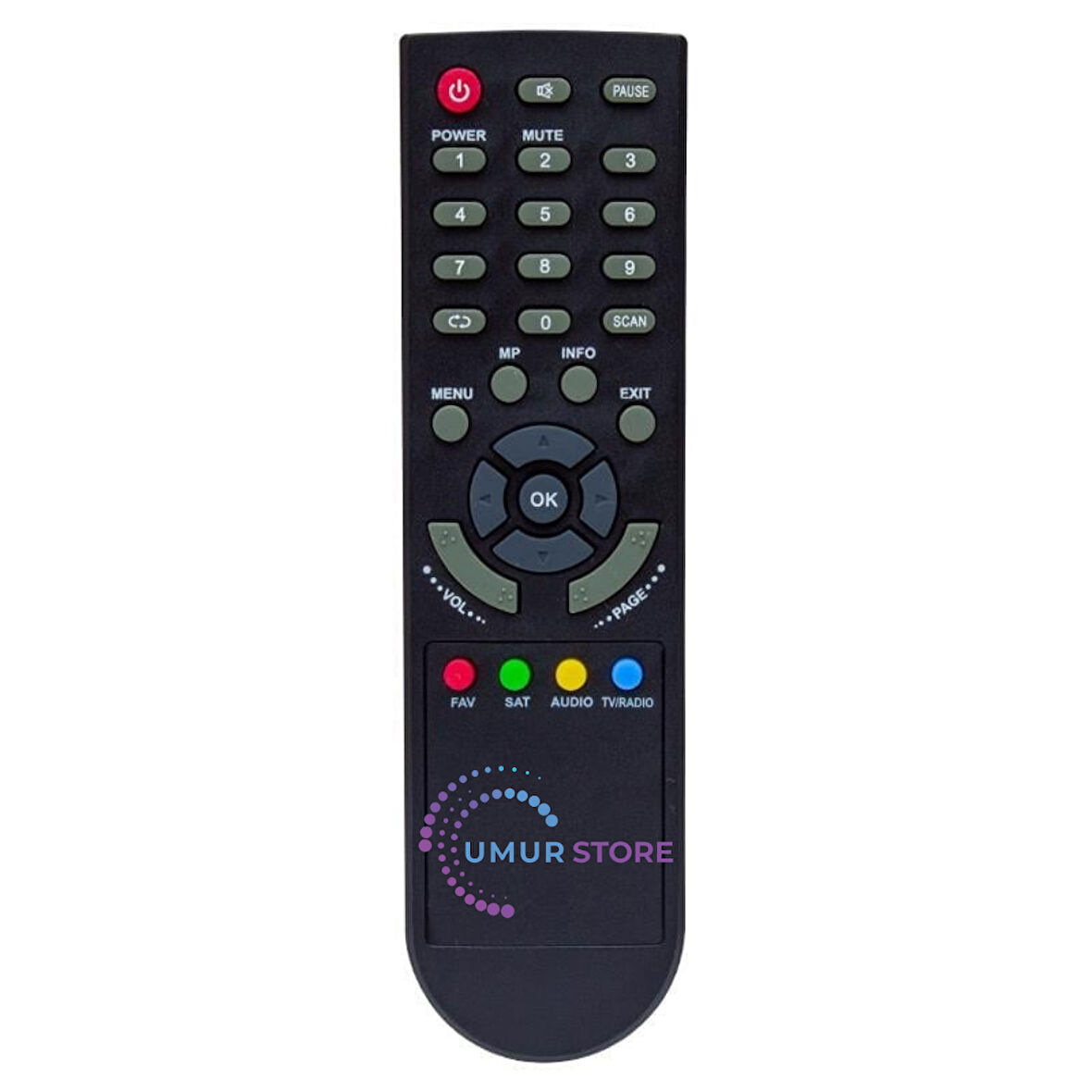 Baff 800 Uydu Alıcı Kumandası