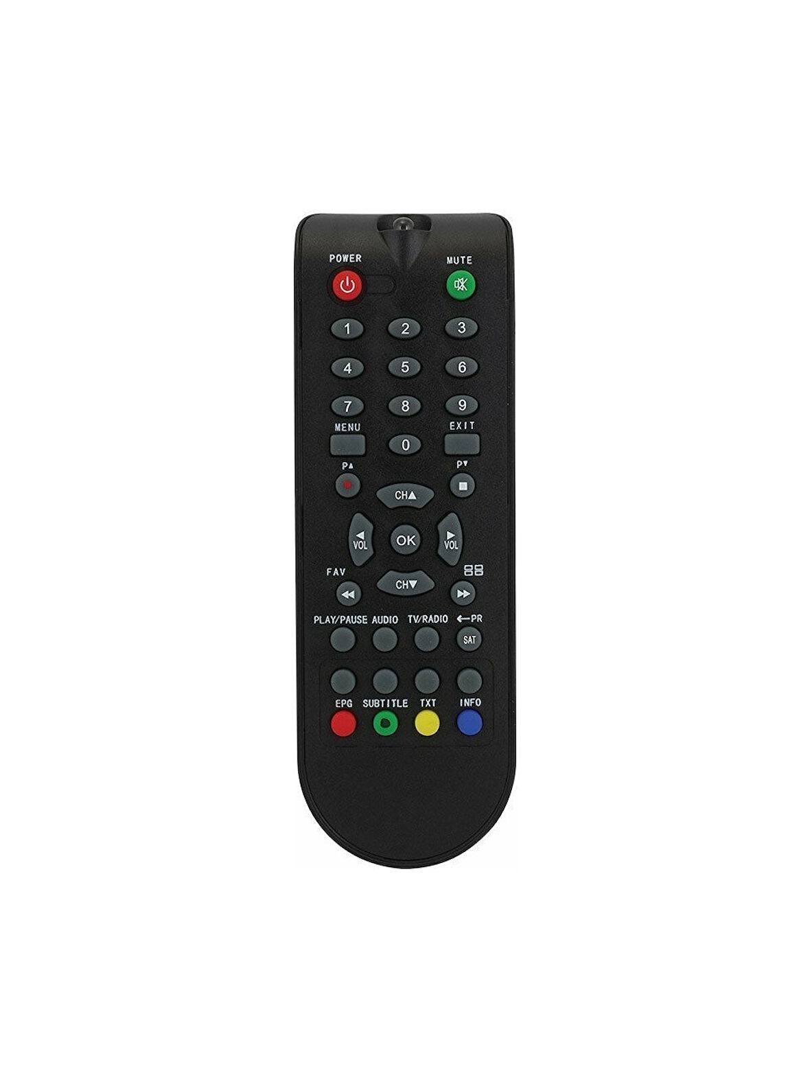 Herz hr 7200 pvr uydu alıcısı kumandası