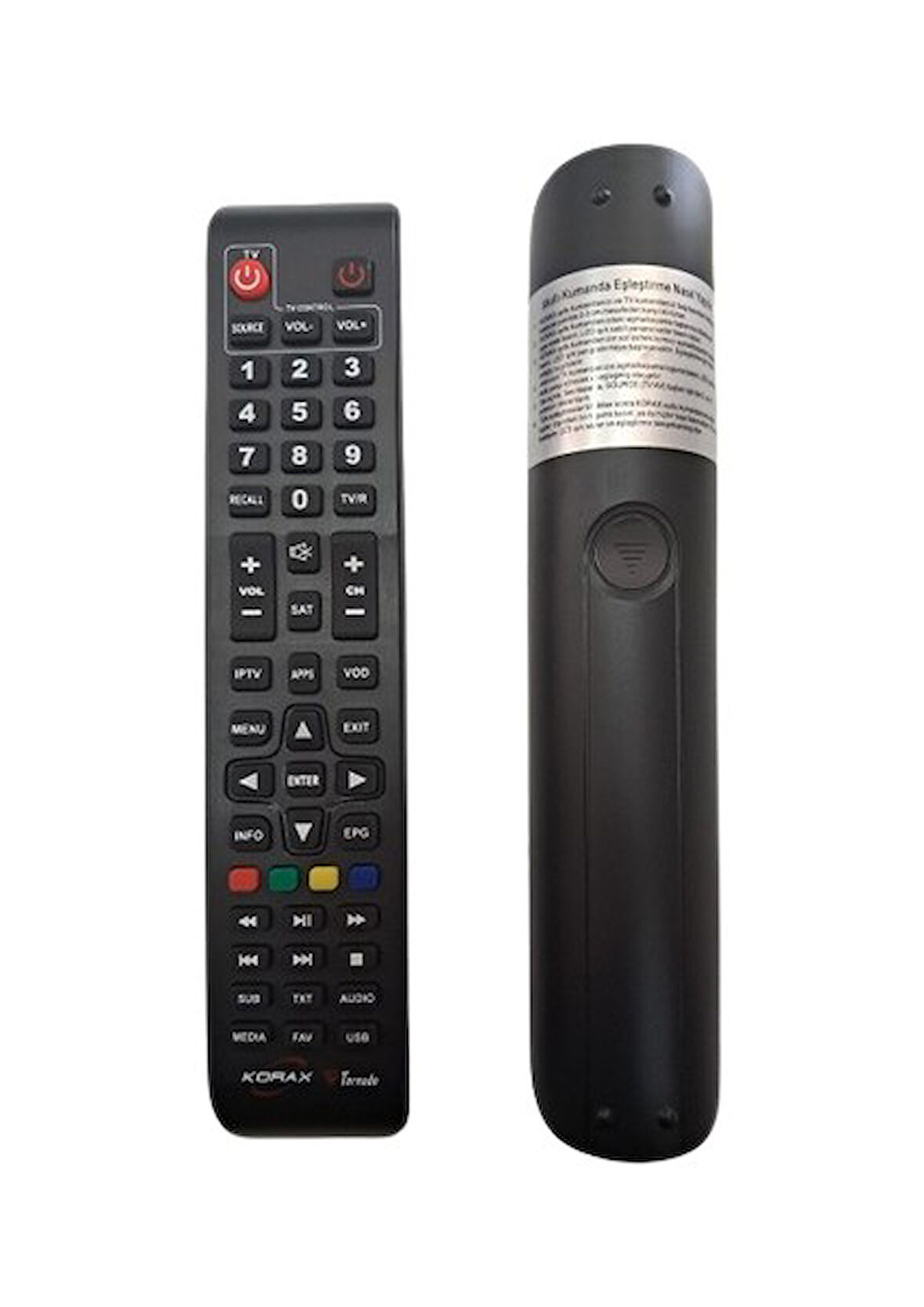 Korax Tornado Full Hd Uydu Alıcısı Kumandası