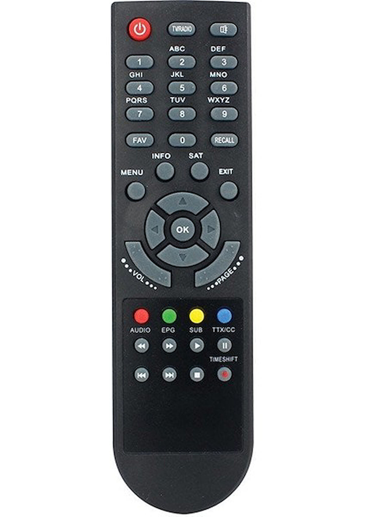 Botech Piko 107 Mini Uydu Alıcı Kumandası