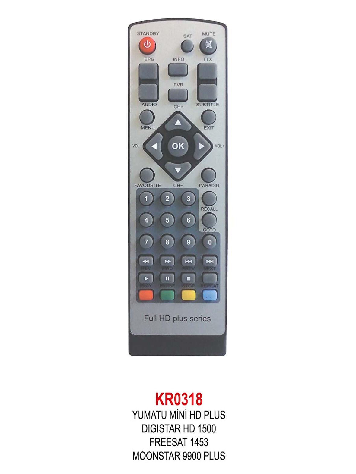 YUMATU MİNİ HD PLUS UYDU KUMANDASI