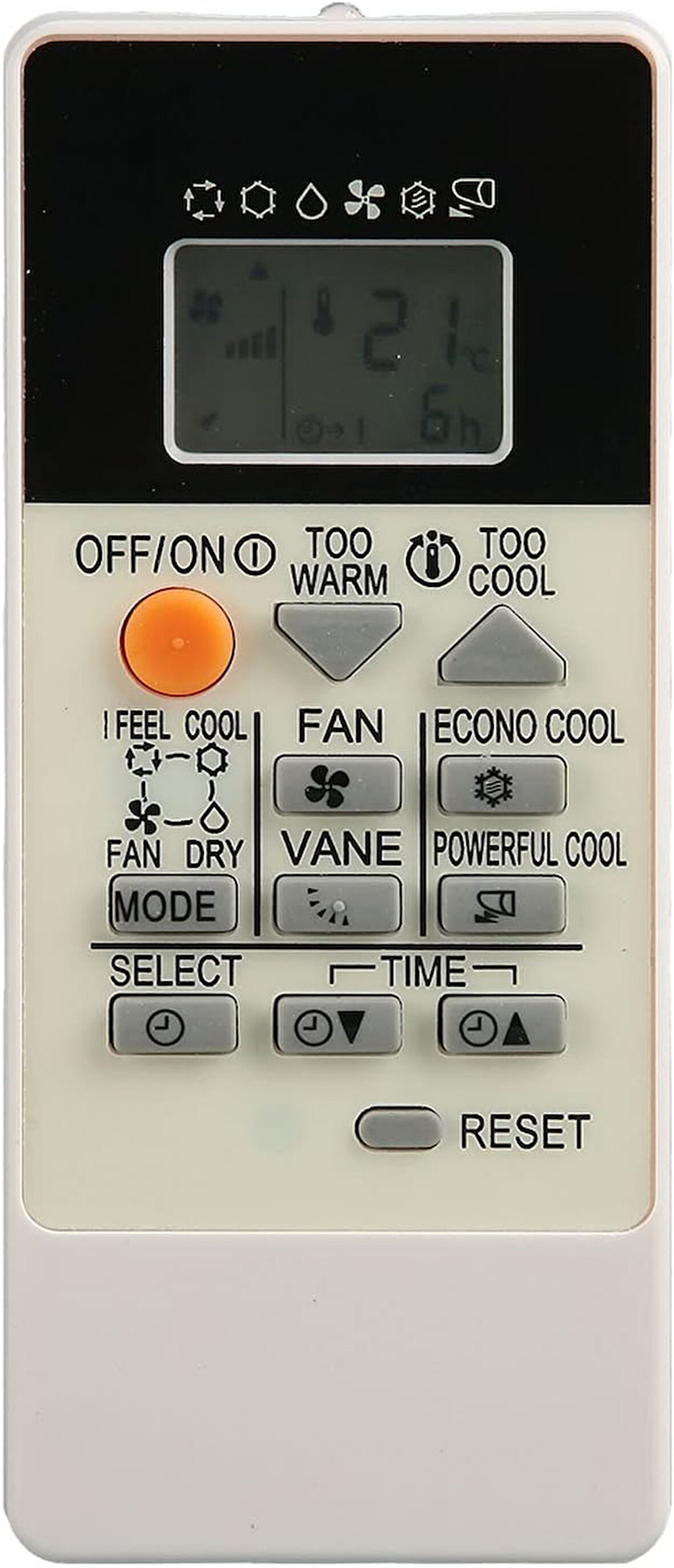 Mitsubishi RU18A MSZ-DM25VA MSZ-DM35VA MSZ-HJ25A MSZ-HJ35VA MSZ-HJ25VA MSZ-DM25VA-E1 MSZ-DM25VA-ER1 MSZ-DM35VA-E1 MSZ-DM35VA-ER1 klima kumandası