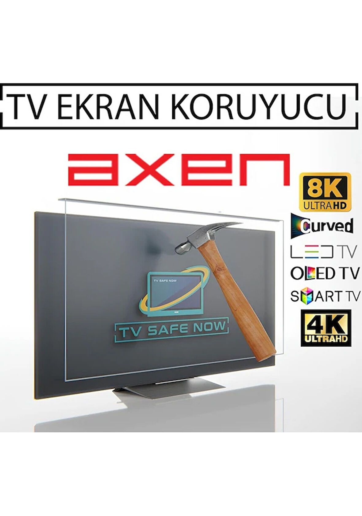 Axen Uyumlu Ax32dab13 32'' İnç 81 Ekran Axen Uyumlu TV Ekran Koruyucu