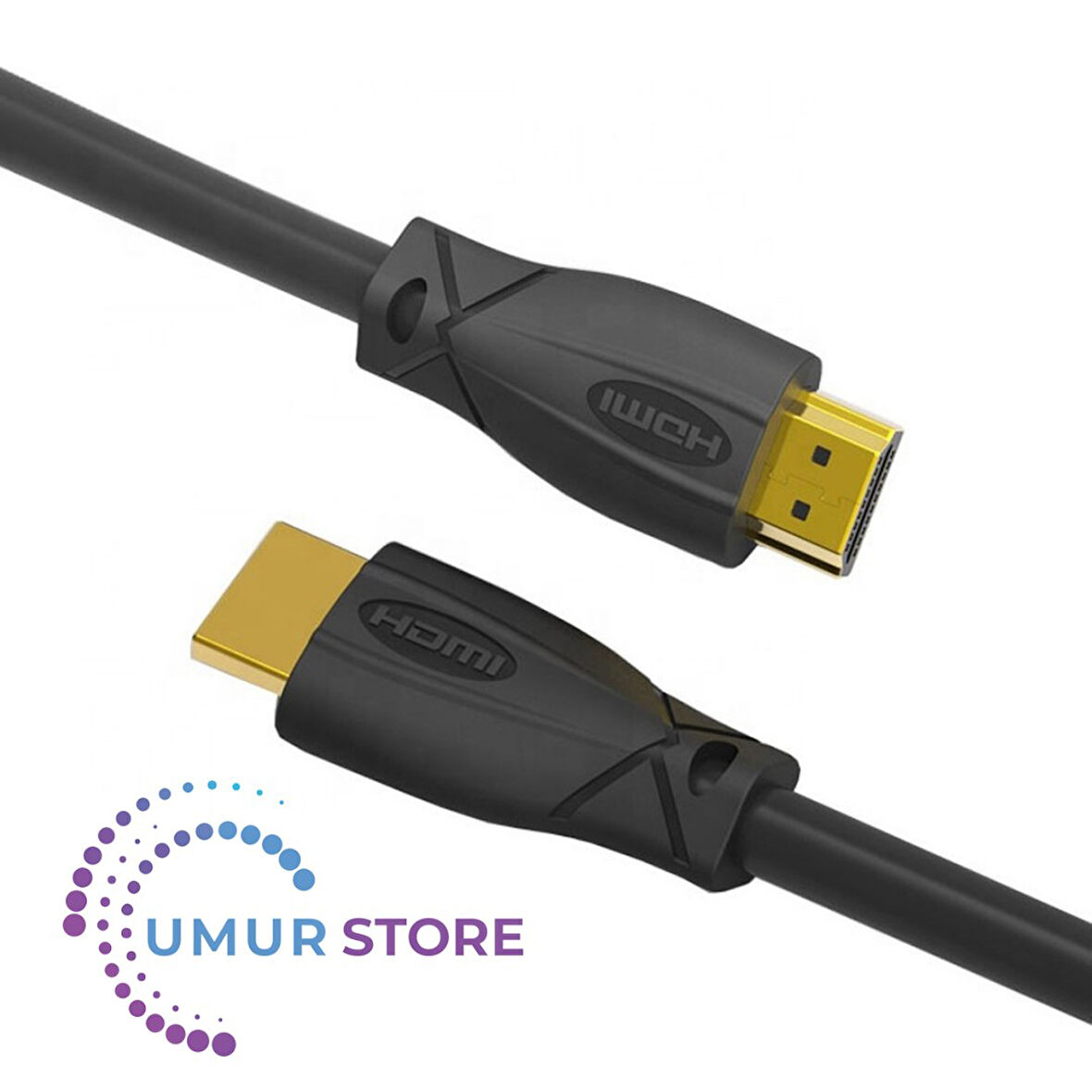 1 Metre HDMI 2.0 18 Gbps 4K 30Hz 2160P 30 Awg Hdcp 2.2 Hdr Arc Destekli 18 Gbps Yüksek Çözünürlüklü HDMI 2.0 Görüntü