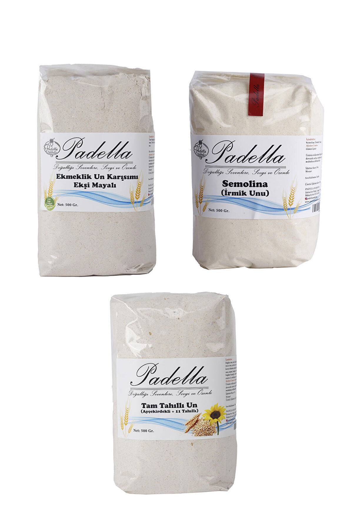 Un Karışımı Seti Ekmek Hamur İşi ve Makarna