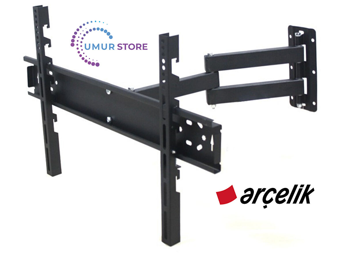 Arçelik A43 E 795 B 43” Google 42”- 49” inç Lcd Led Ekran Tv Kelebek Hareketli Askı Aparatı